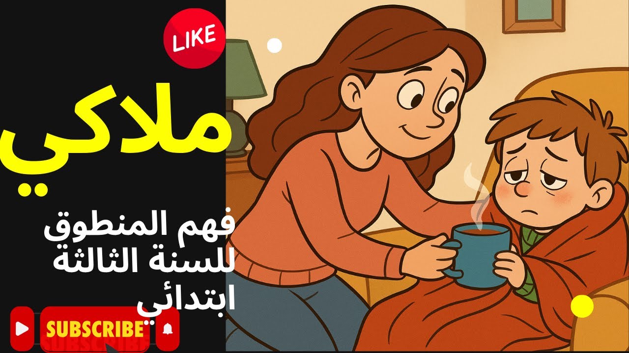 فهم المنطوق  ملاكي السنة الثالثة ابتدائي | قصة مؤثرة عن الأم