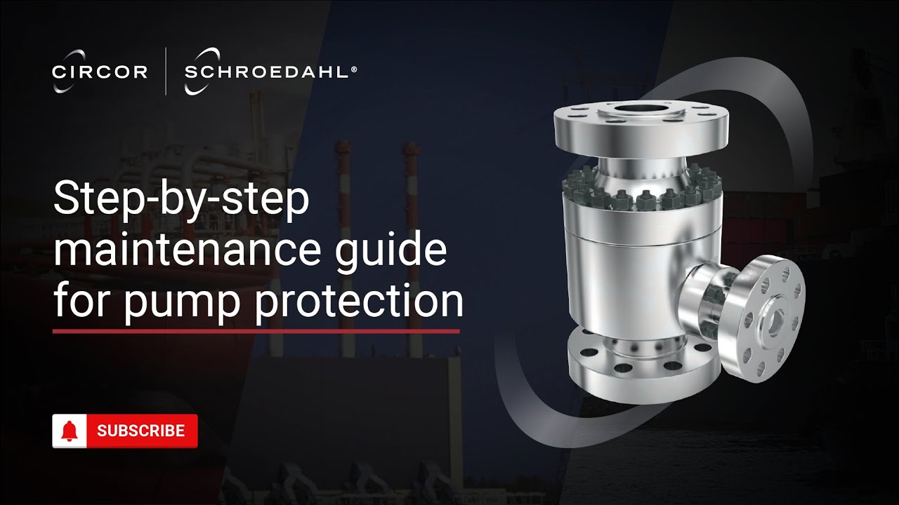 Step-by-step maintenance e-guide for Schroedahl – TDL pump protection