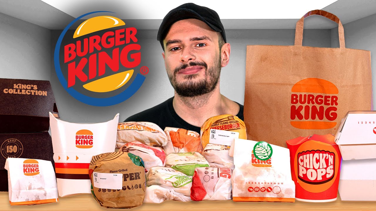 Zjedliśmy WSZYSTKO Z BURGER KING!