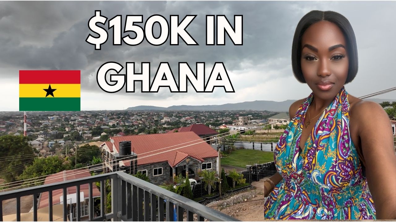 I CANT BELIEVE THIS HOUSE IS $150K IN POKUASE, GHANA