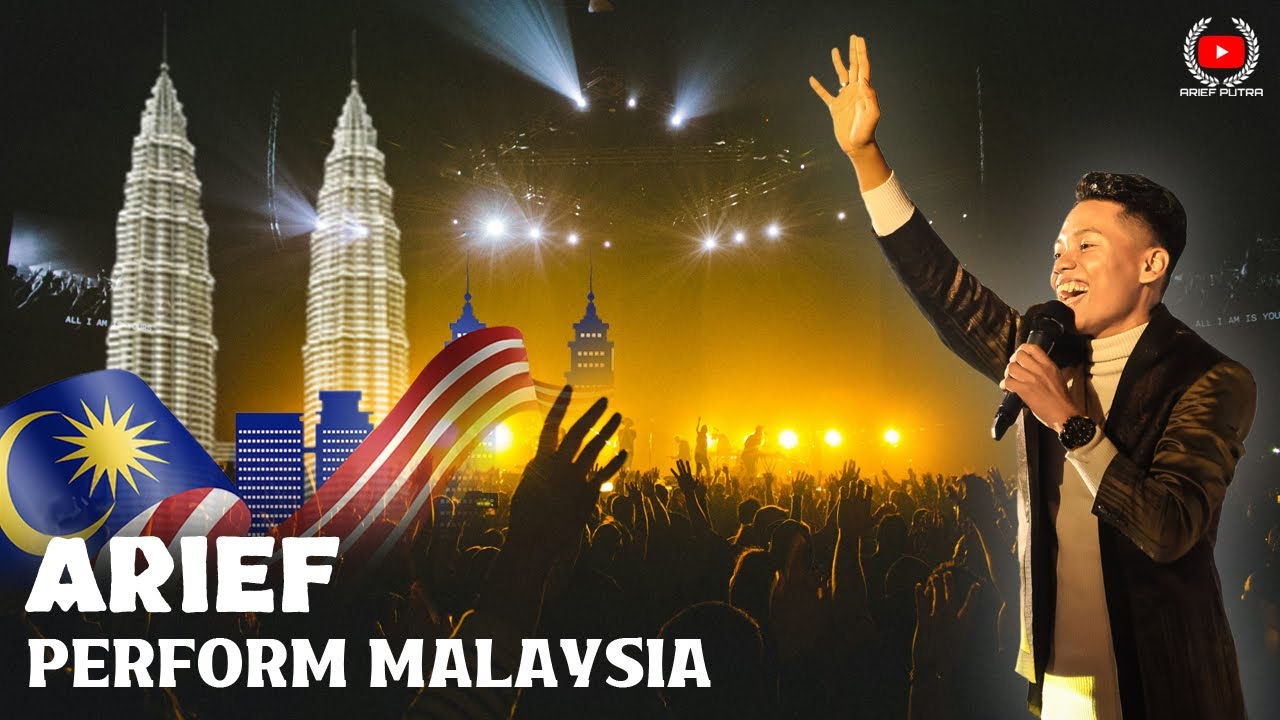 ARIEF PERFORM MALAYSIA LAGU TIARA
