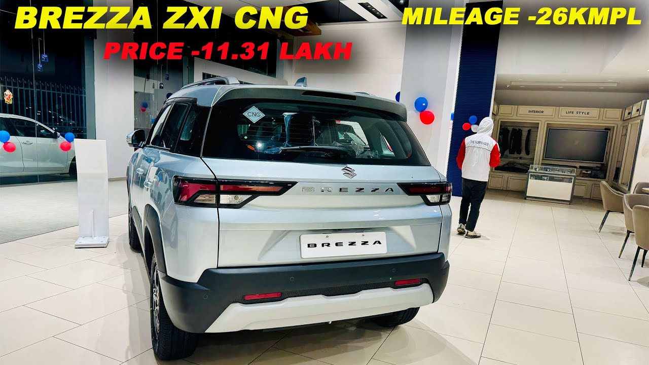 Maruti Suzuki Brezza Zxi CNG 2026 Full Review |