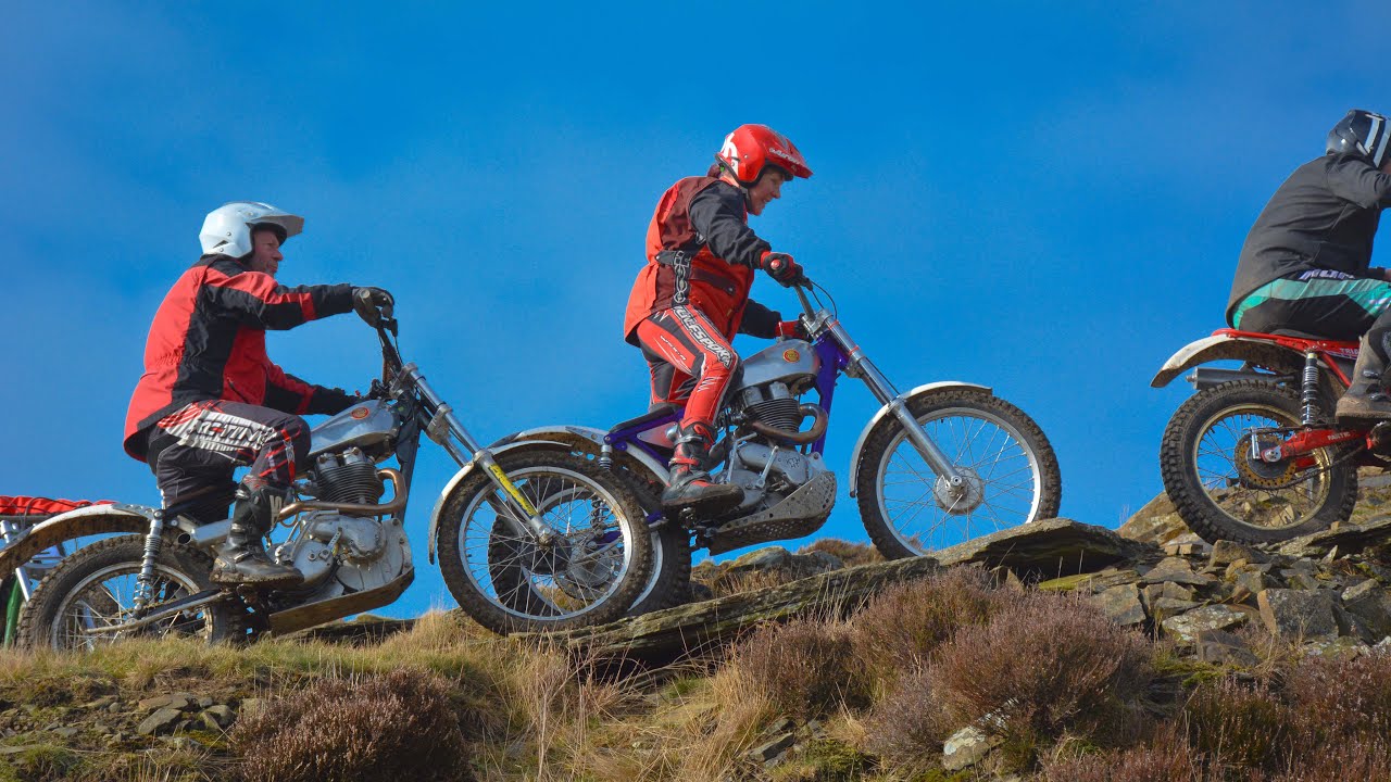 Red Rose Classic Motorcycle Trials. 2025 Video Highlights Compilation. Classic Bikes and Riders. HD.
