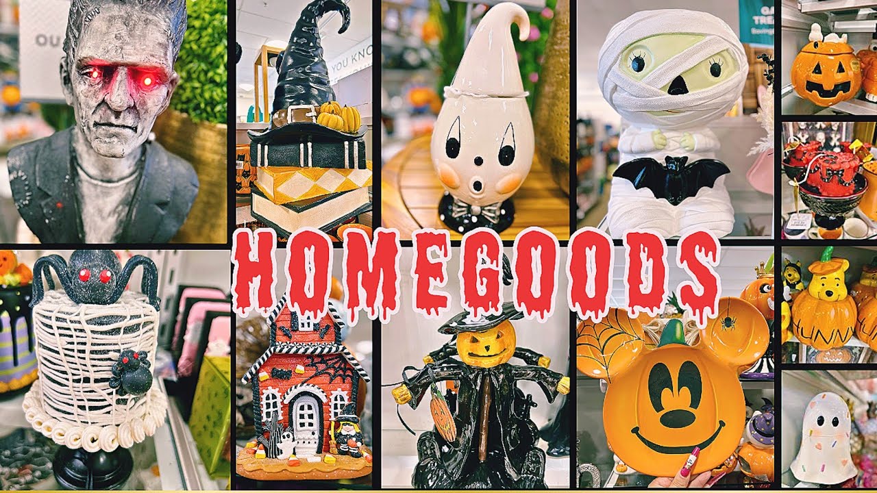 Let's Go Halloween Shopping at HOMEGOODS! Halloween 2025 Spookiest HAUNTS!#thequeen #halloweenqueen