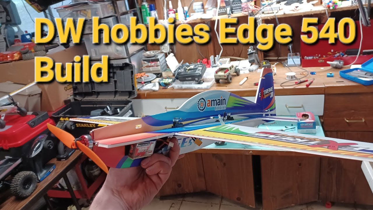 Edge 540 3d plane build