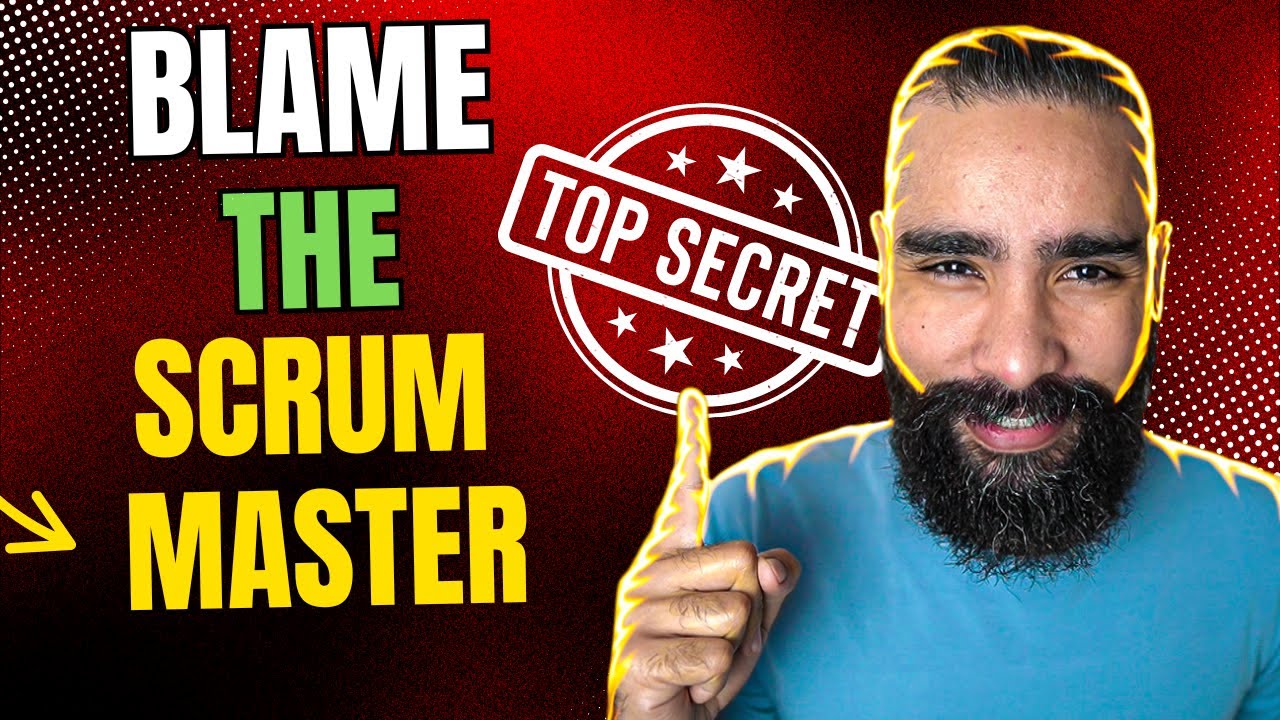 BLAME THE SCRUM MASTER (when the team fails...)
