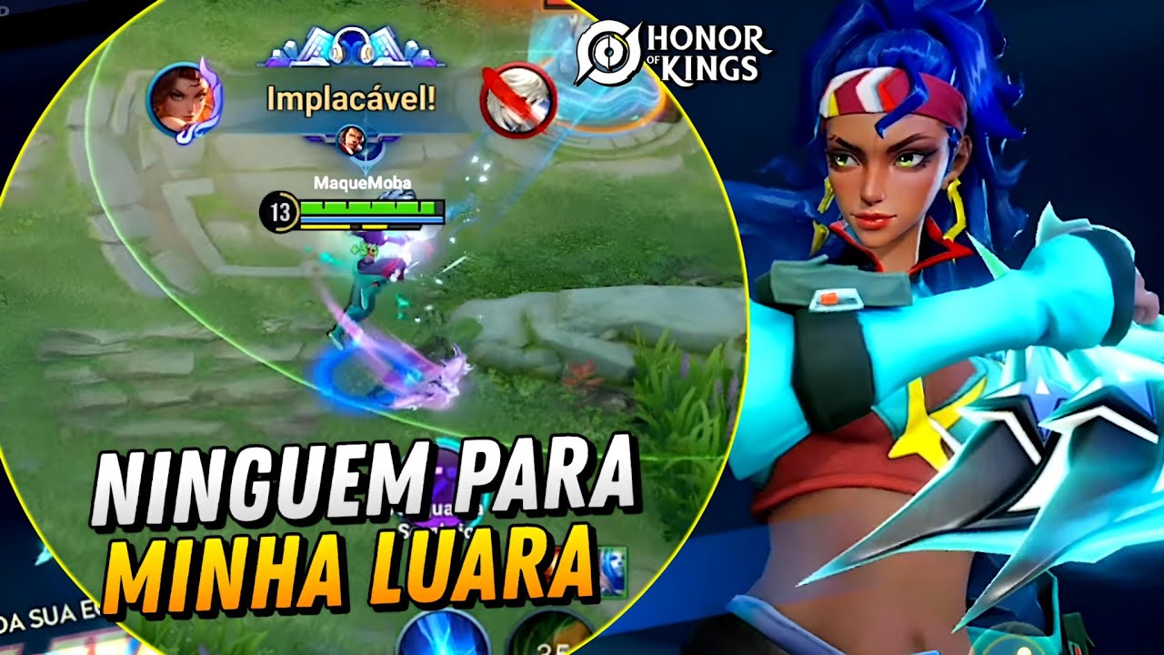 A BUSCA PELO TOP 1 LUARA COMEÇOU | HONOR OF KINGS