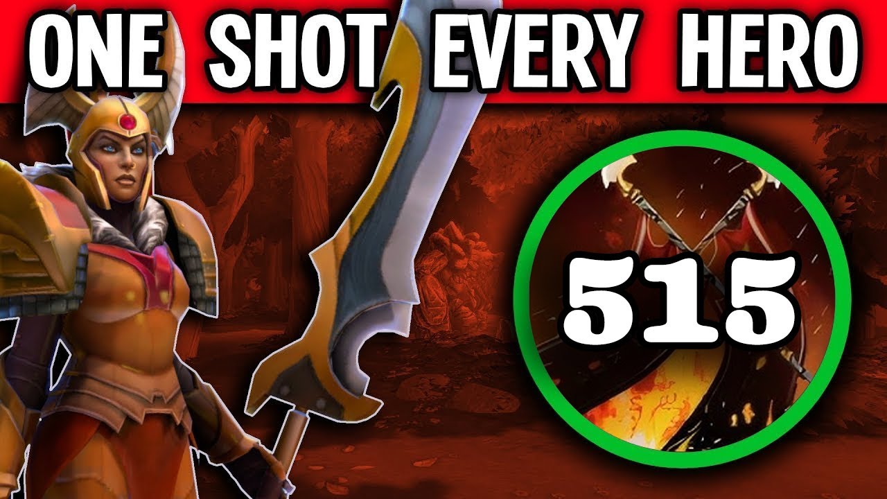 30Kills Legion Commander +515 Damage One Shot Heroes | Dota 2