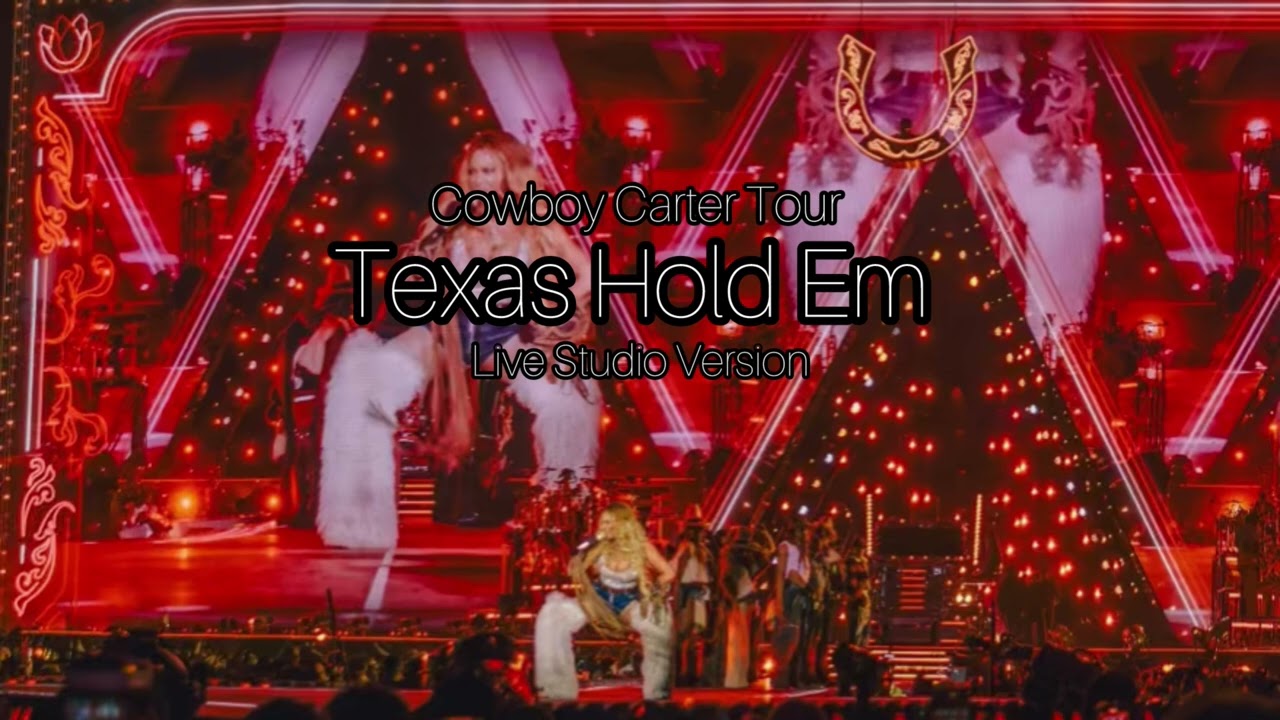 Beyoncé - Texas Hold Em (with Church Girl) Live Studio Version | Cowboy Carter Tour