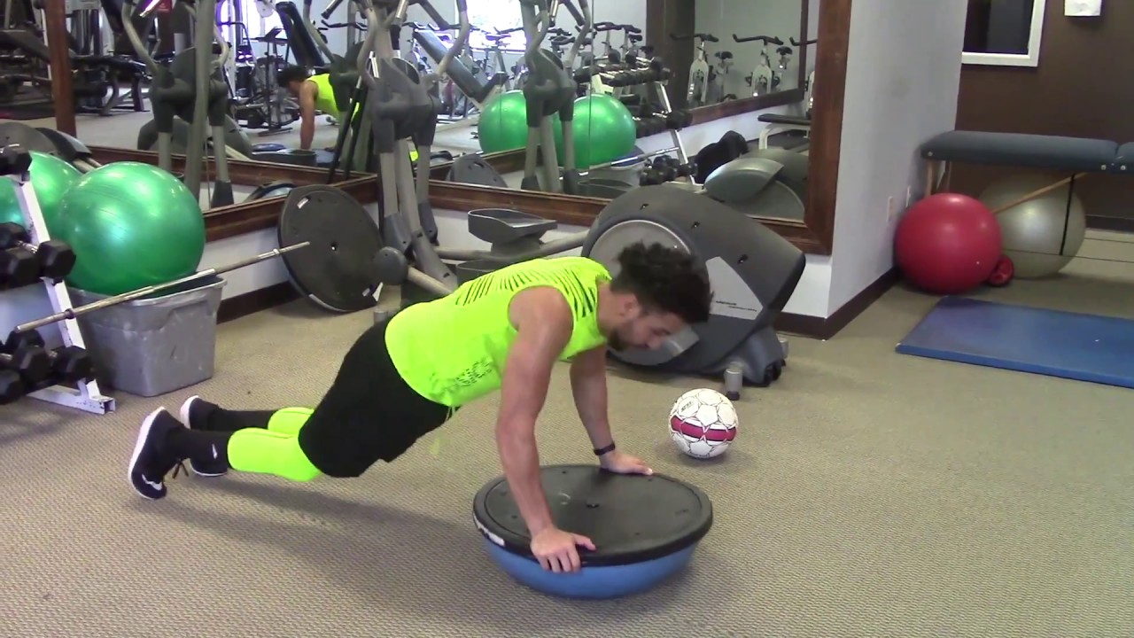 Bosu Ball Workout for Soccer Players