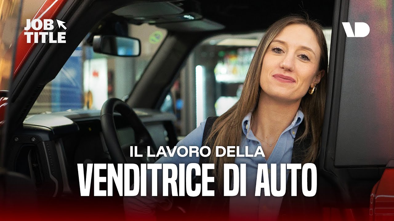 Cosa fa una venditrice di auto?