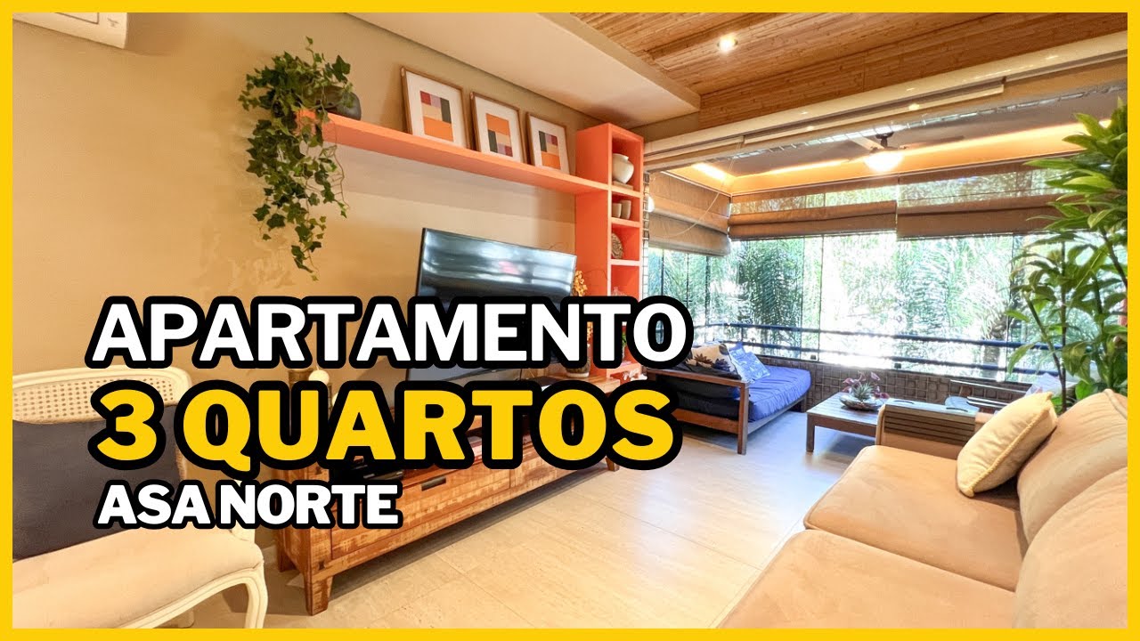 🏢 APARTAMENTO REFORMADO &Agrave; VENDA &ndash; ASA NORTE, BRAS&Iacute;LIA📐 102M&sup2; | 3 QUARTOS | 1 SU&Iacute;TE | 2 VAGAS