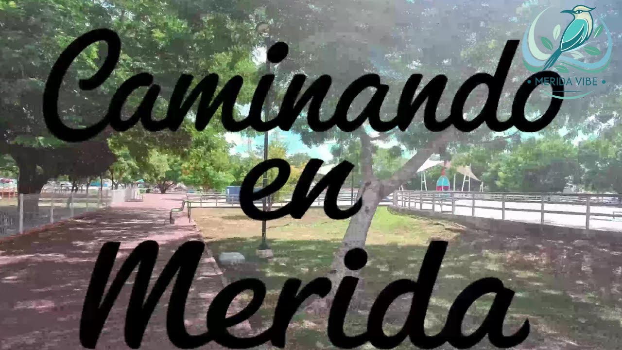 CAMINANDO EN MERIDA PARQUE DE LA ALEMAN