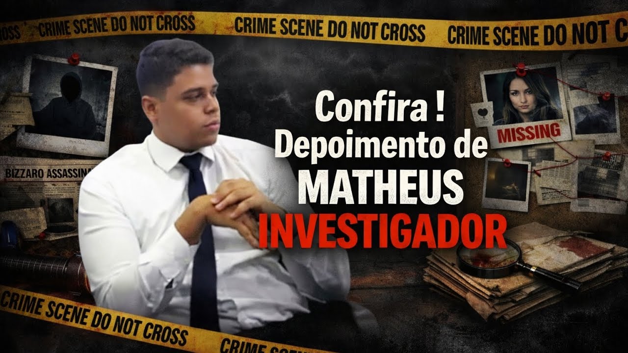 Audiência de Instrução Maicol Antônio Sales Matheus Investig.#investigacaocriminal #truecrimebrasil 