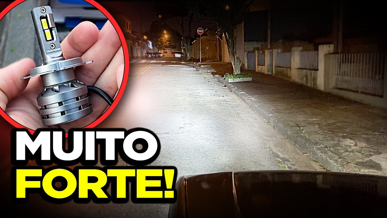 N&Atilde;O COMPRE LED AUTOMOTIVO SEM VER ESTE V&Iacute;DEO ANTES! LED FORTE E BARATO  @tarponnoficial