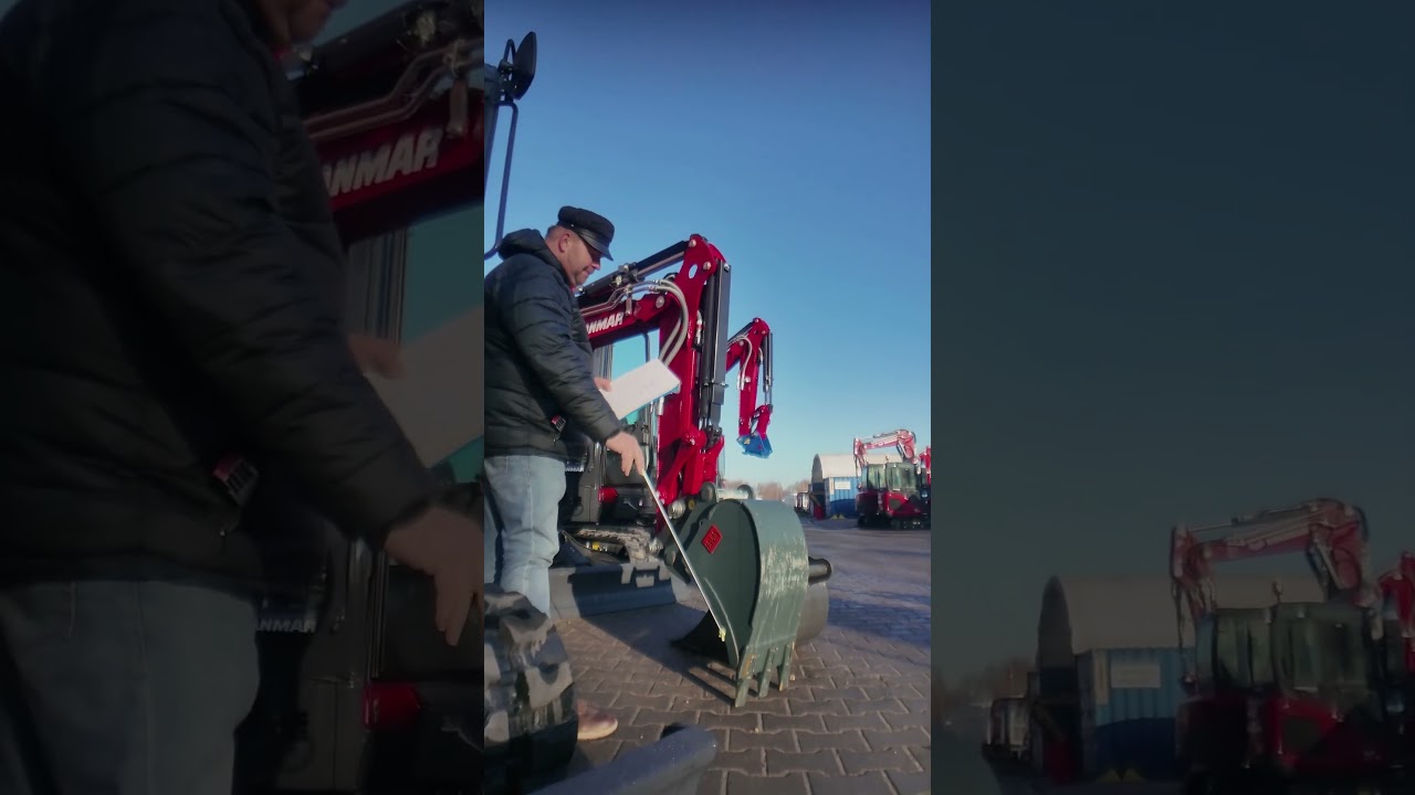Yanmar ... i nie tylko .. Konfiguracja ramion i łyżek o co chodzi ??? Cz 1