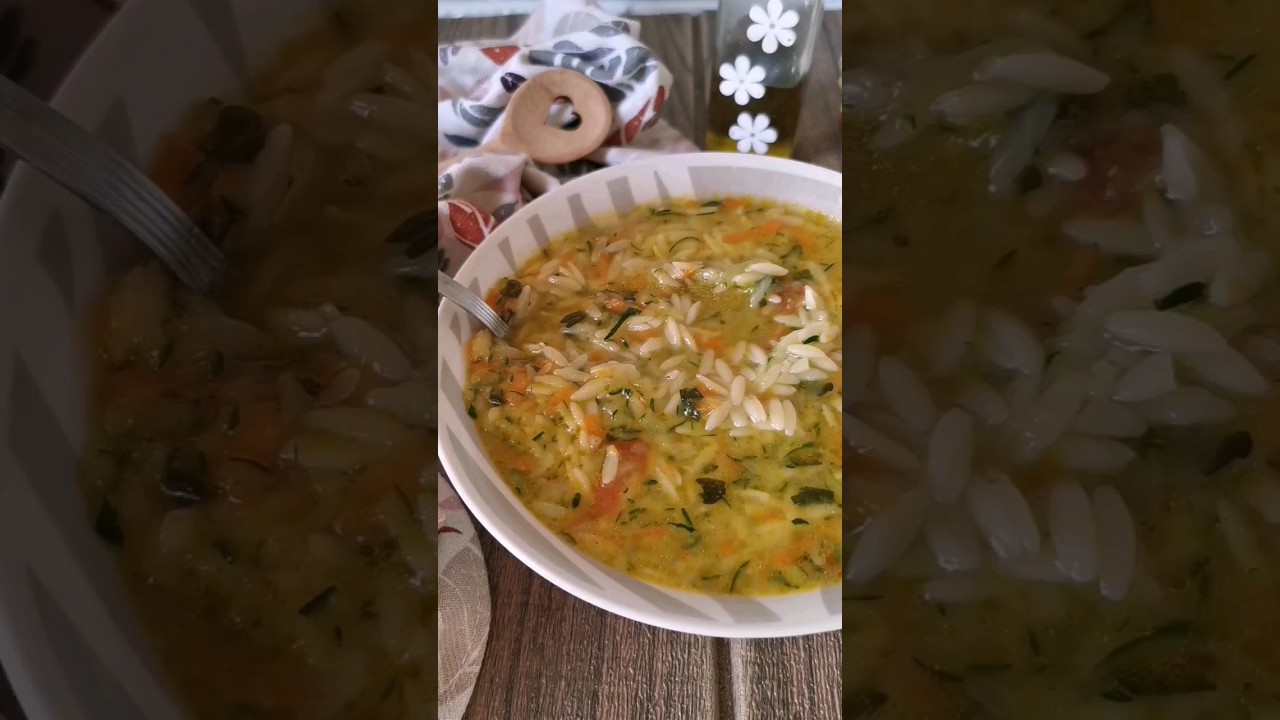 MINESTRA ZUCCHINE E CAROTE 😋👇👇👇