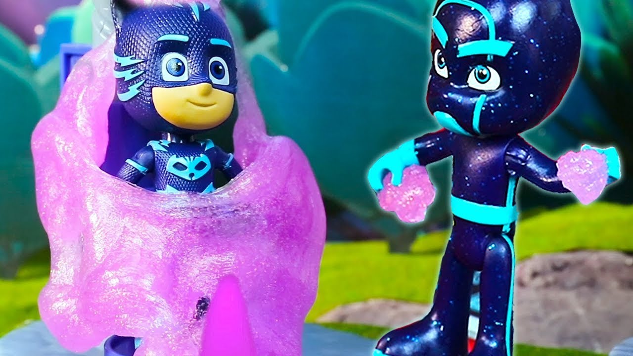 PJ Masks Creations | Sticky Splat Attack | Pretend Play