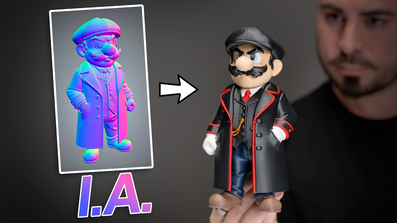 &iquest;La IA DEFINITIVA para Impresi&oacute;n 3D?🤔 | De IMAGEN a OBJETO REAL