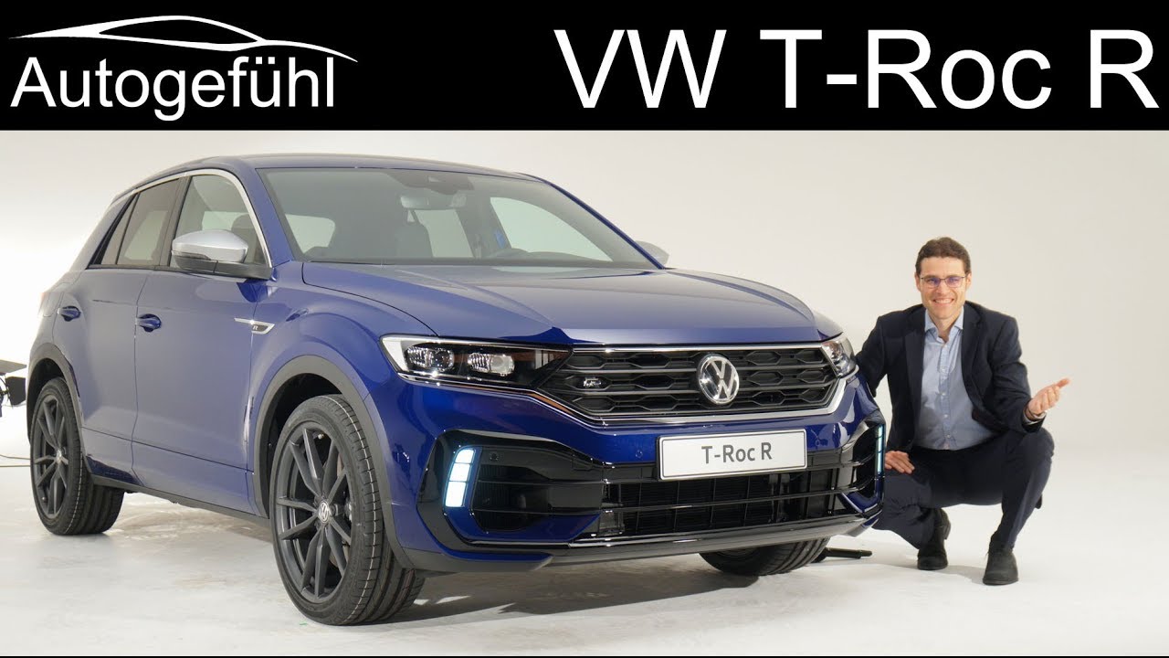 VW T-Roc R REVIEW Exterior Interior TRoc R - Autogef&uuml;hl
