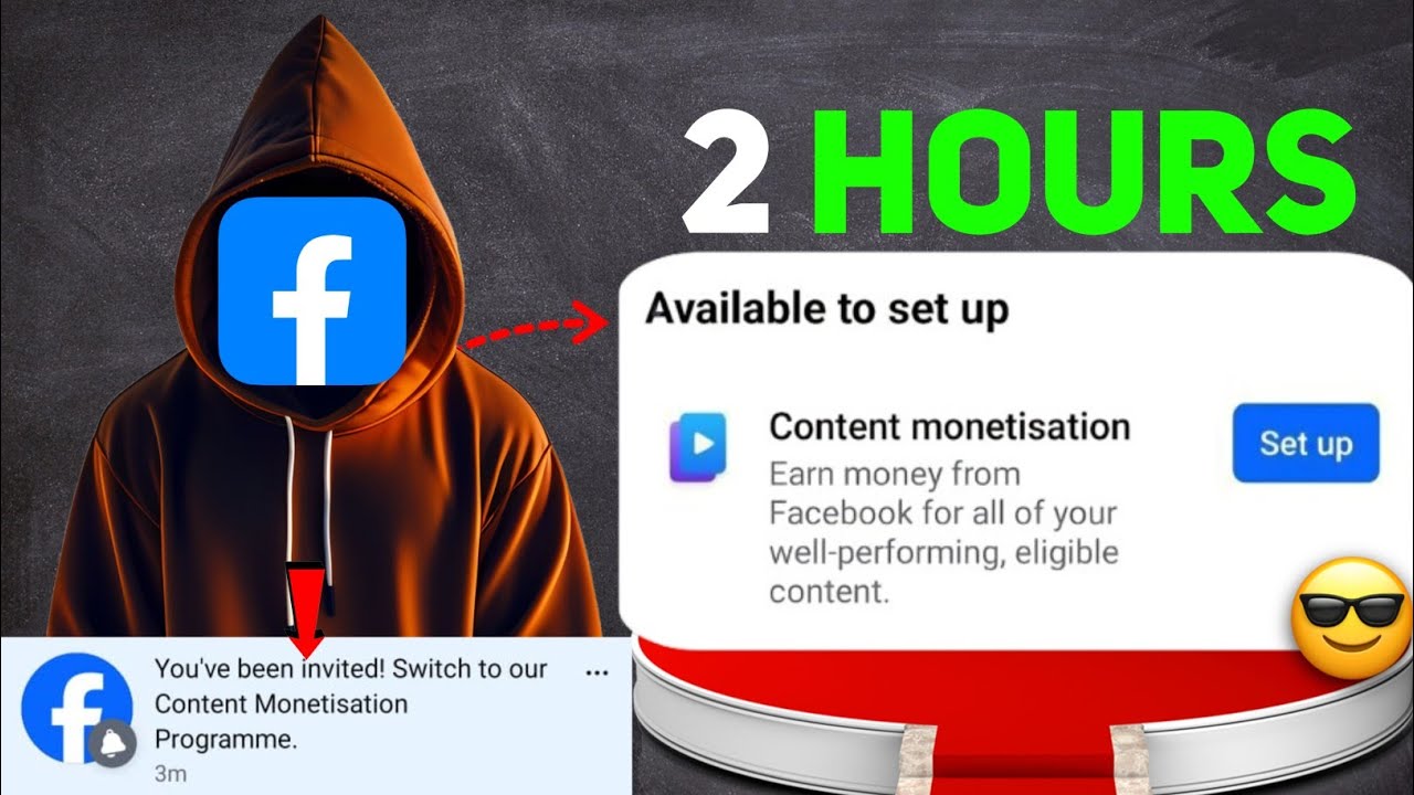 How to Achieve Facebook Content Monetization In 2 Hours and Earn 1000$ 😱
