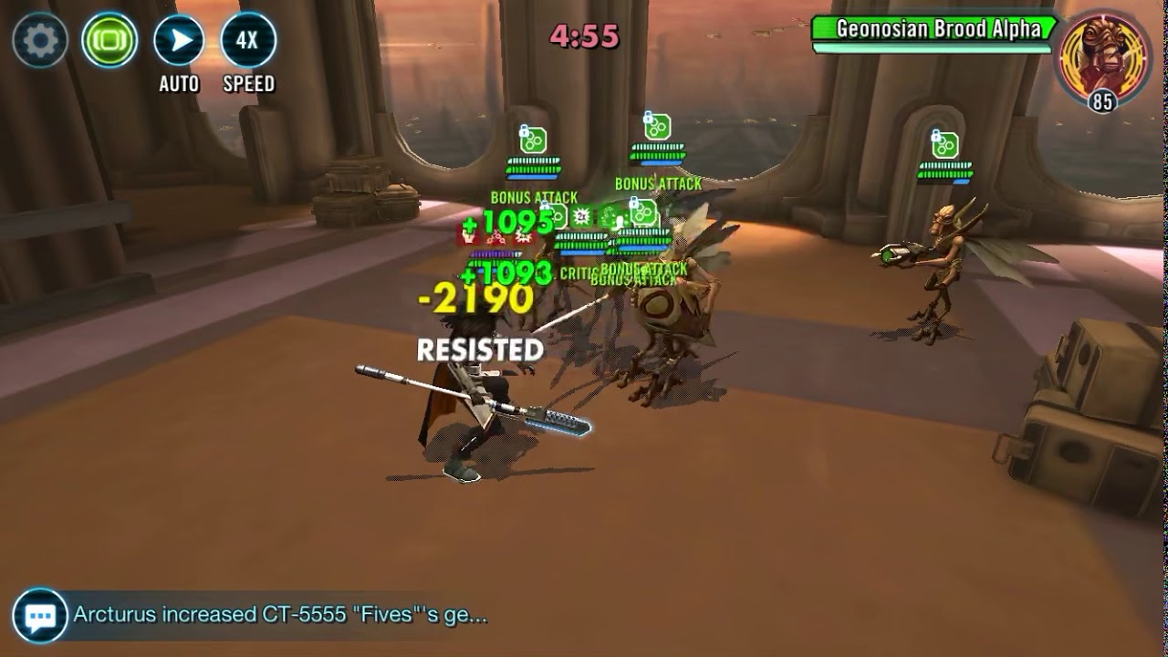Enfys Nest (solo) vs Geonosians
