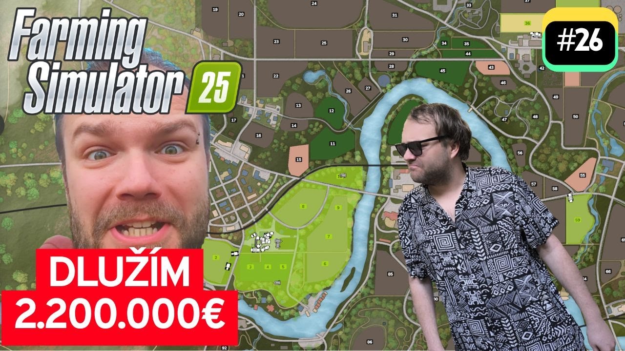 DLUŽÍM 2.200.000€, tak jdu ZASE MAKAT! :D 💚 (26. díl) | Farming Simulator 2025