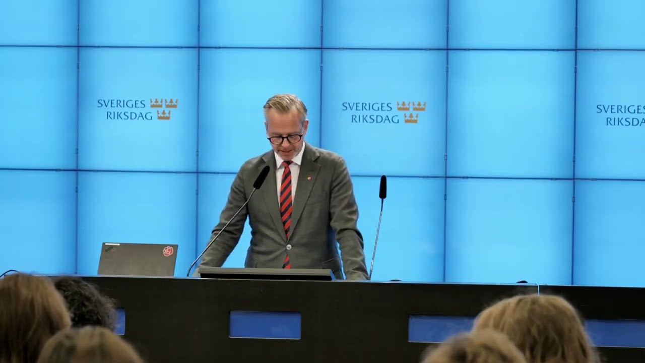 LIVE: Mikael Damberg kommenterar regeringens budget