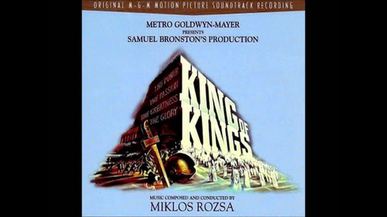 King Of Kings Original MGM Soundtrack CD 2-06 Jesus Enters Jerusalem,  A Tempest In Judea,  Defeat,