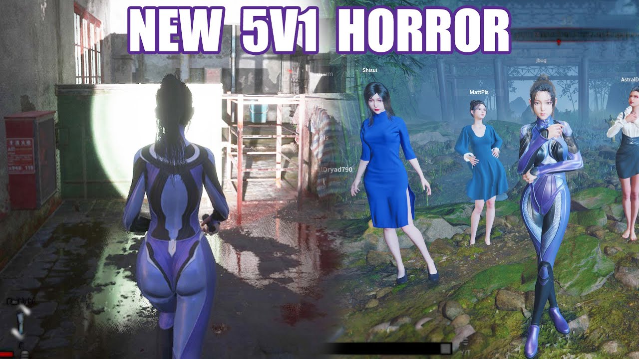 NEW 5V1 ASYMMETRICAL HORROR GAME - SPIRIT DETECTIVE | FREE TO PLAY