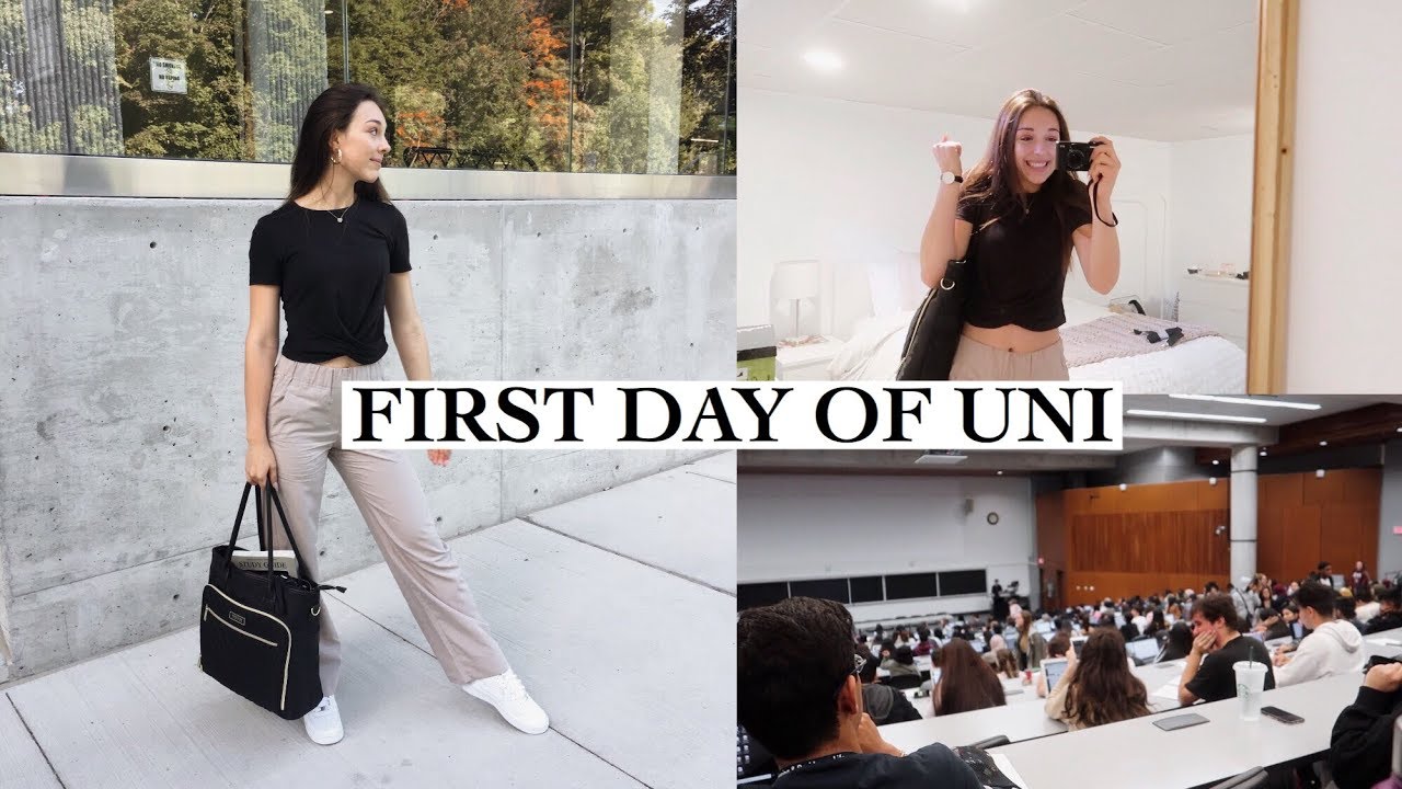 FIRST DAY OF COLLEGE! (uni freshman)