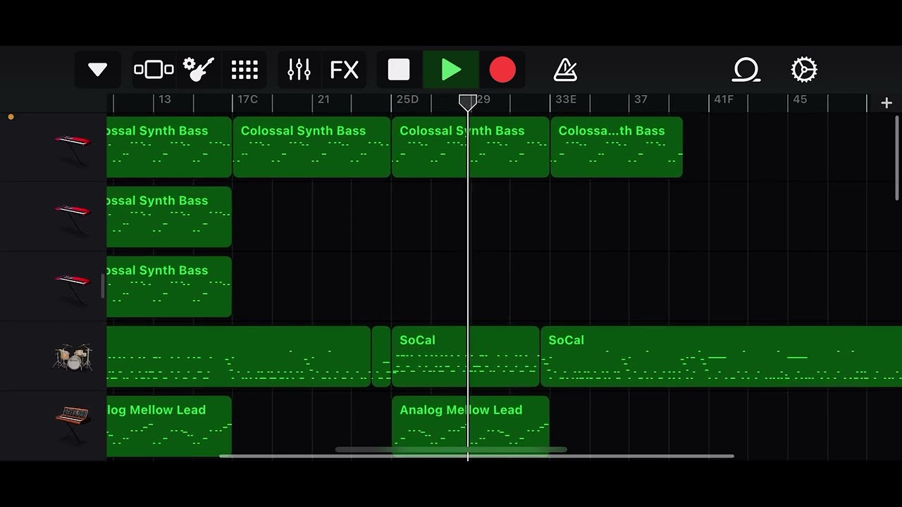 ゲームっぽい曲途中まで作ってみました！！