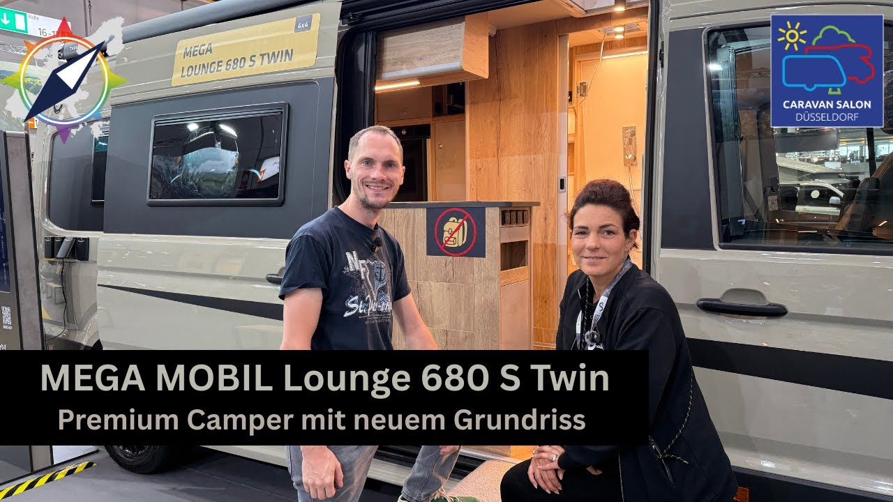 MEGAMOBIL Lounge 680 S Twin - CARAVAN SALON Düsseldorf 2025