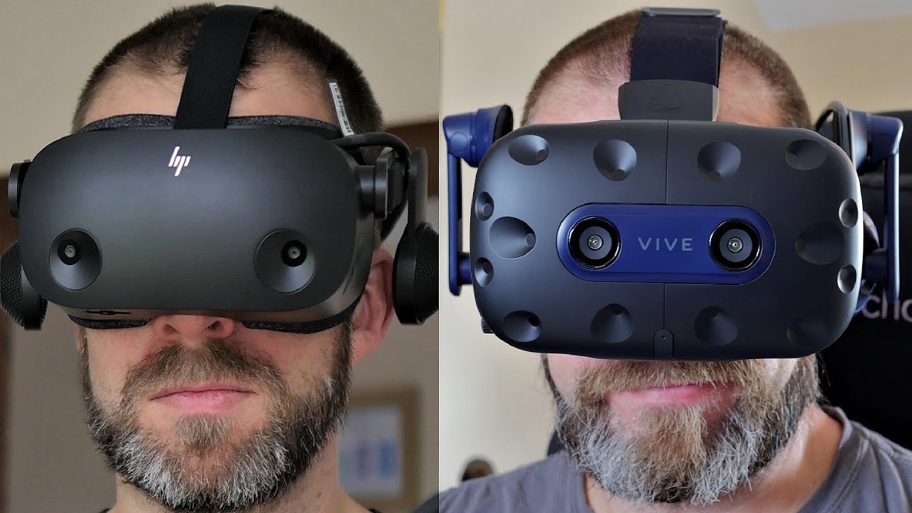 HTC Vive Pro 2 против HP Reverb G2 — лучшие VR-гарнитуры в сравнении