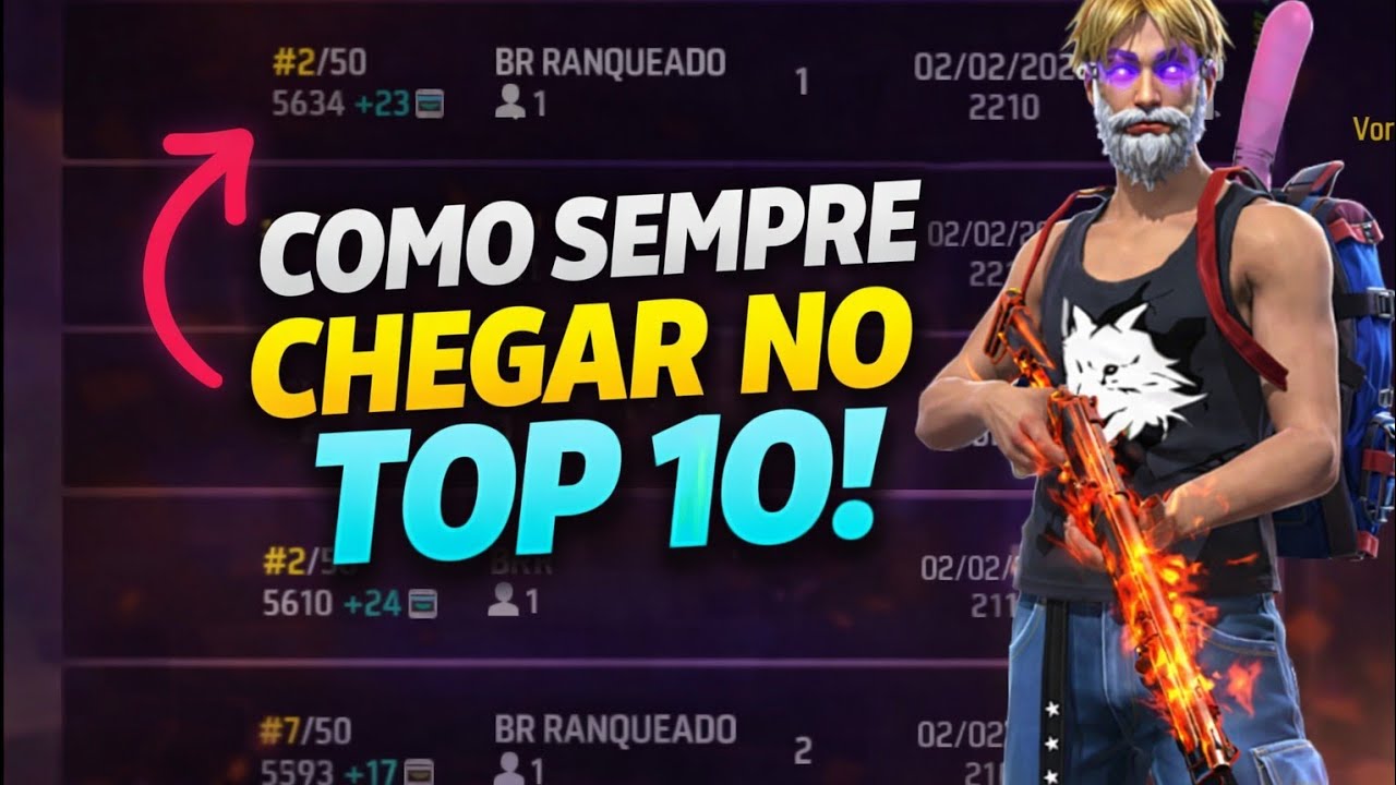 Pare de MORRER CEDO na ranqueada (método real)