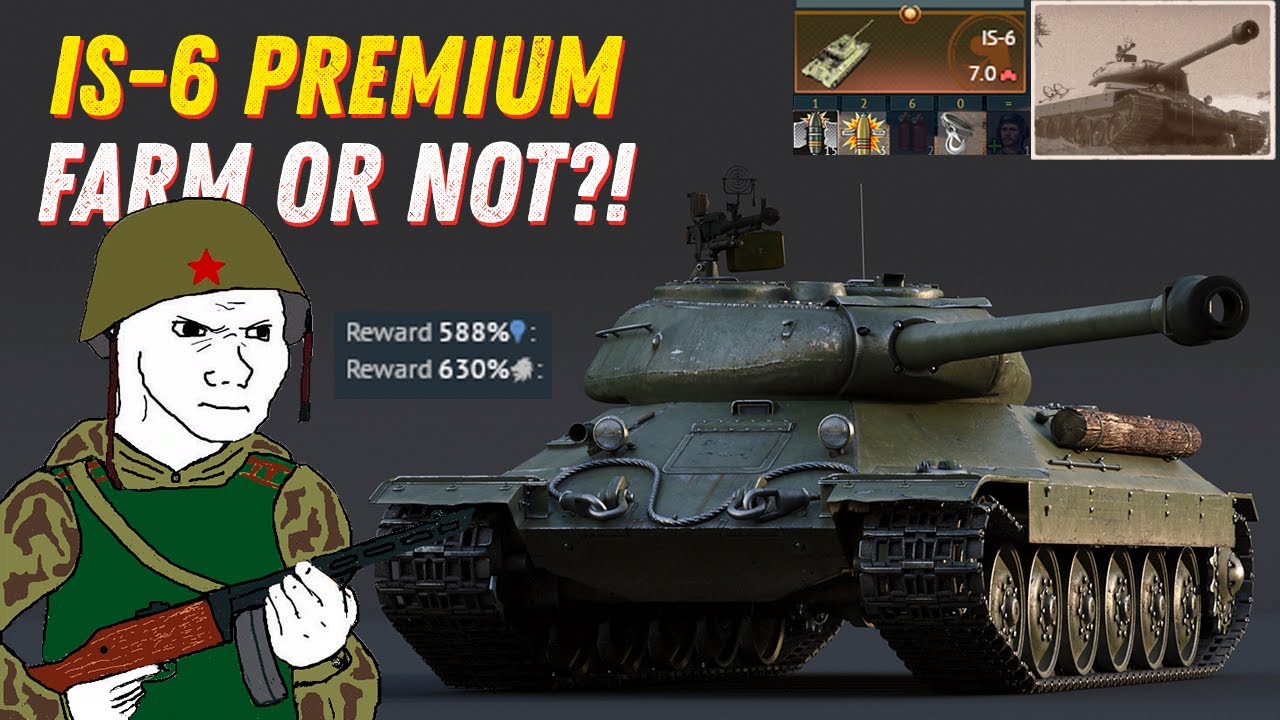 IS-6 | Farm or not?! | War Thunder
