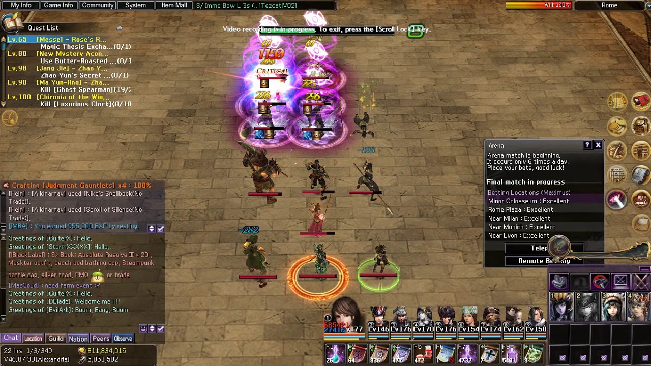 [Atlantica Online] Final Betting: Guan Chang vs Alkinarpay (September 27th 2018)