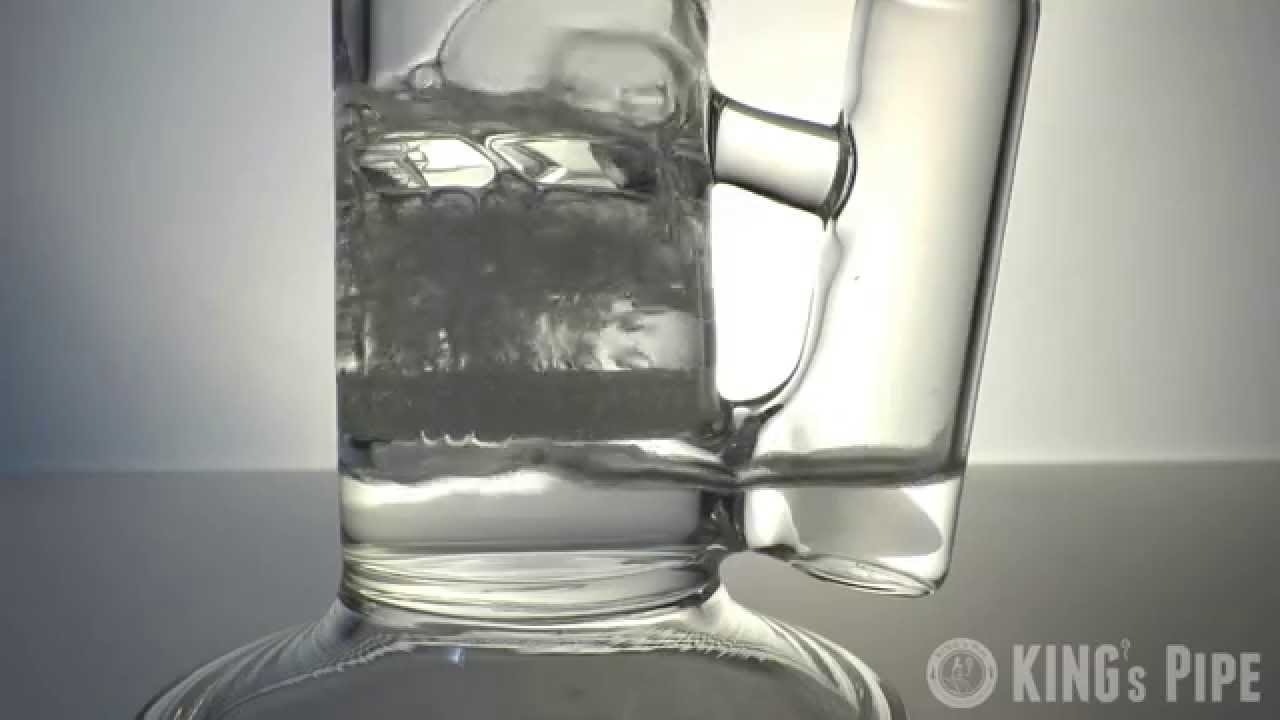 Tornado and Fritted Disc COMBO Water Pipe | KING's Pipe Online Headshop