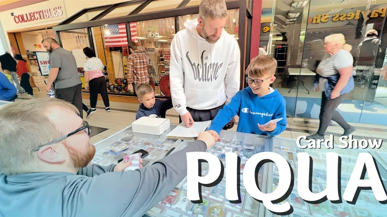 Spending $3,000+ On Sports Cards At My Hometown Card Show!! Piqua Card Show Vlog! BIG TRADE!