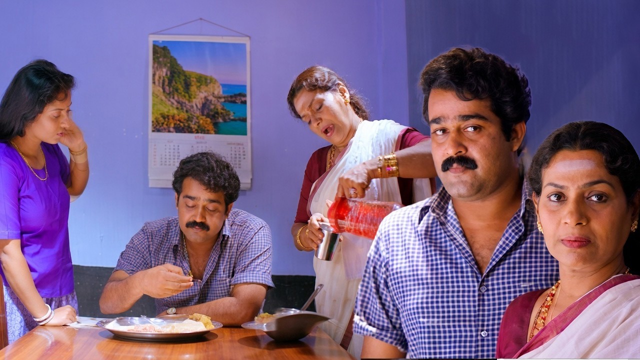 സ്വന്തം വീട്ടിൽ വന്നു നിനക്ക് ഇങ്ങനെ ഭക്ഷണം കഴിക്കാൻ നാണമില്ലേ | Yodha | Comedy Scene | Mohanlal