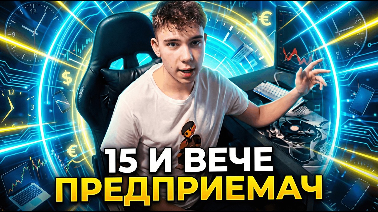 12 ЧАСА ОТ ЖИВОТА НА 15-ГОДИШЕН БИЗНЕСМЕН?!