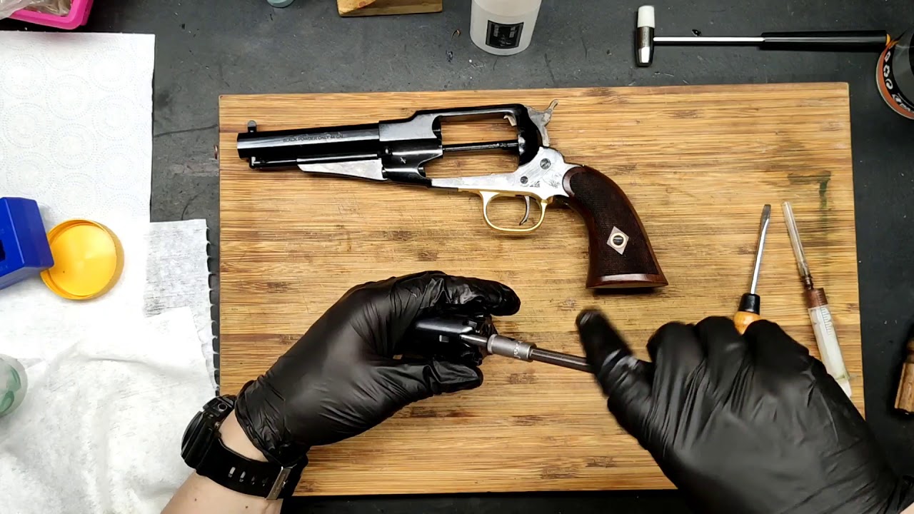 Remington 1858 jak rozłożyć i jak złożyć