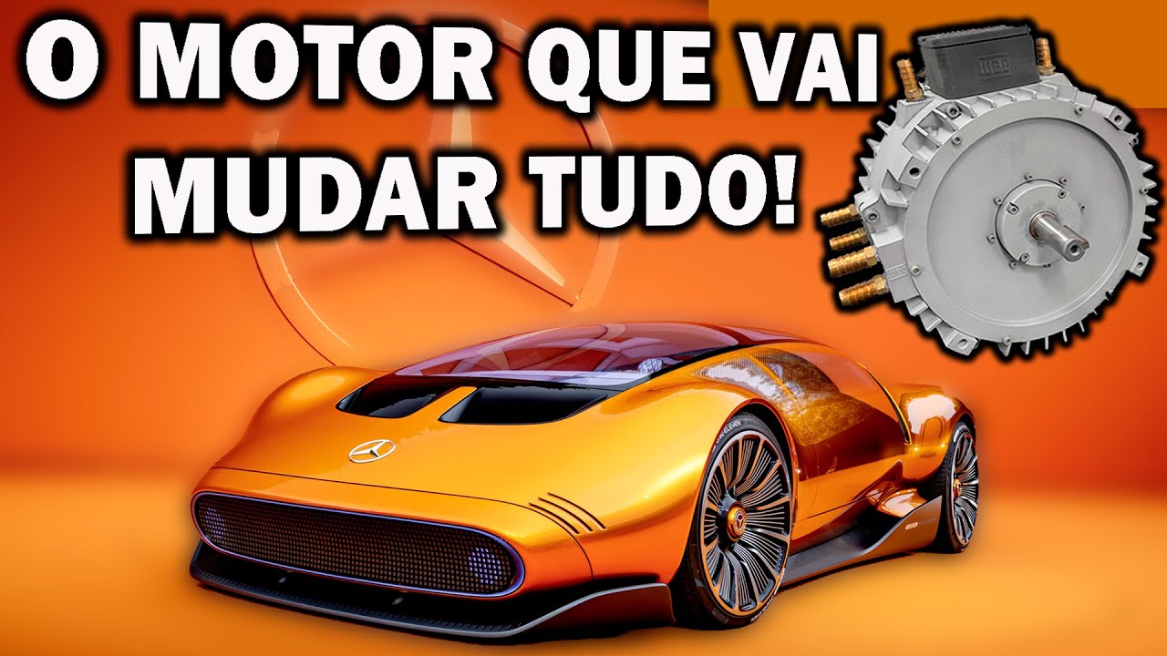 MOTOR DE FLUXO AXIAL - A Nova Revolução dos Carros Elétricos!