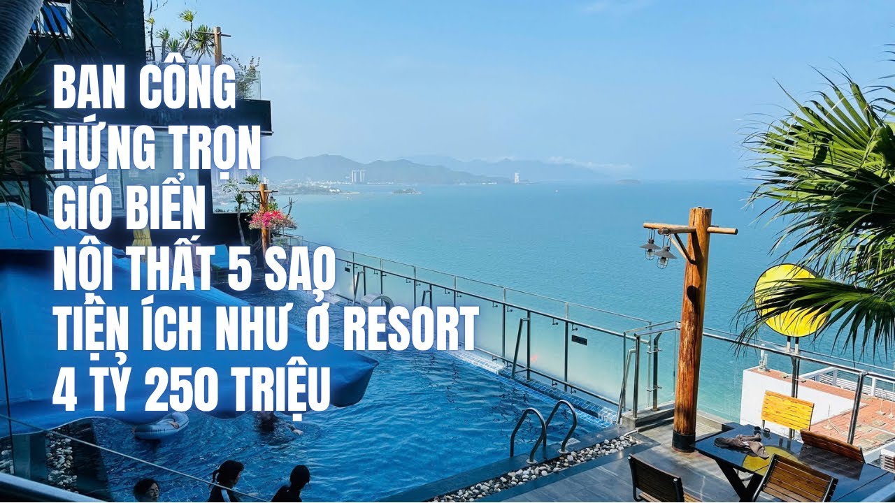 Về Hà Nội nhượng lại Căn Hộ View Hướng BIỂN cạnh Quảng Trường SỔ LÂU DÀI Nối Thất 5 SAO giá Siêu HỜI