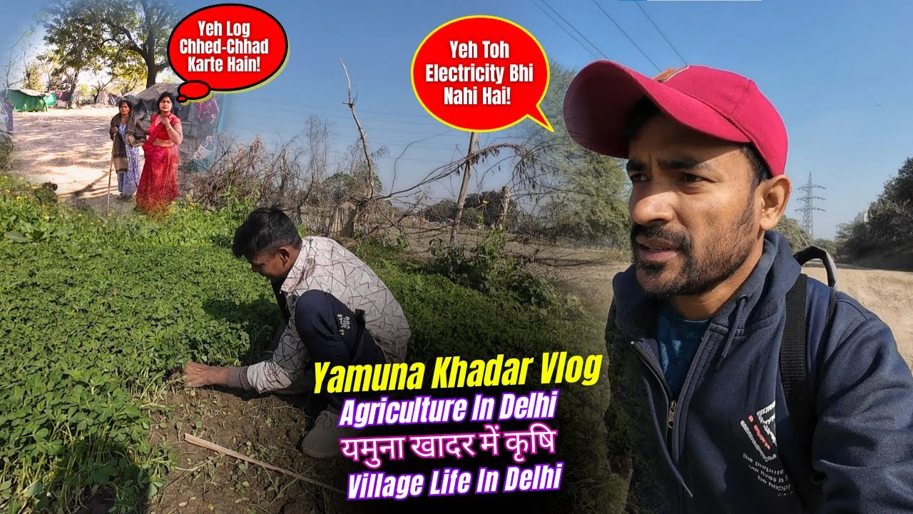 They Need Help!😢|| यमुना खादर में कृषि || Agriculture In Delhi || Village Life || Yamuna Khadar Vlog