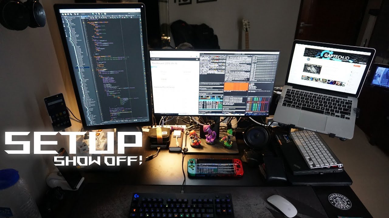 5 SETUP PRODUKTIF AKTIF + BONUS SETUP WIBU | Setup Show OFF!