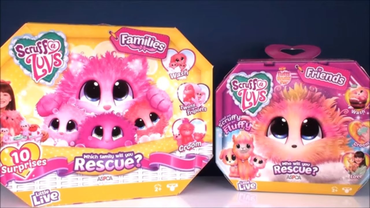 Scruff a Luv Pets Unboxing Review Plush Animals