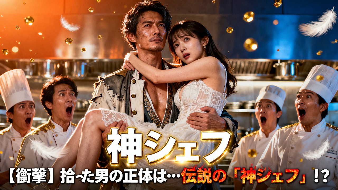 【影の料理王】路上で倒れてた男を助けた💰 お礼にもらったレシピ帳…それ、世界の料理王が命懸けで奪取した盗品だった #恩返しが犯罪