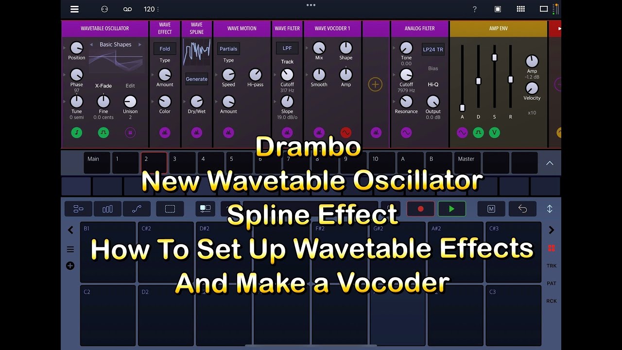 DRAMBO - New Wavetable Effects - Spline - Bitmask Phase & Other Cool Tips & Tricks
