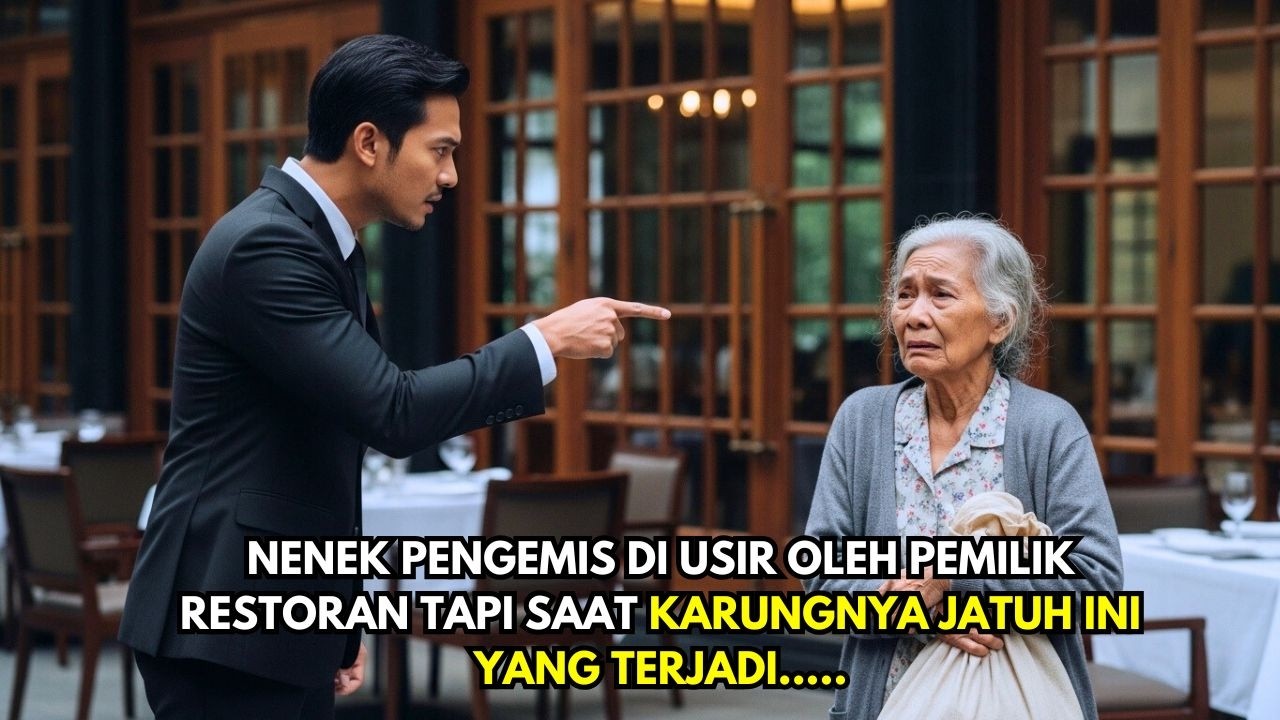 Nenek Pengemis Ini Aku Usir… Tapi Saat Karungnya Jatuh, Aku Terkejut